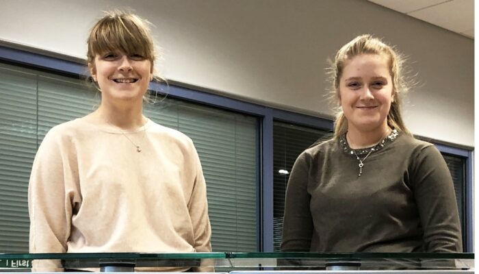 Double the job success for twin sisters